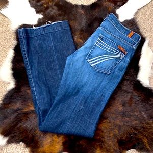 7 white pocket trouser jeans🌵